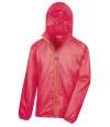 RS189M R189X Result Urban HDi Quest Stowable Jacket Raspberry / Lime Green colour image